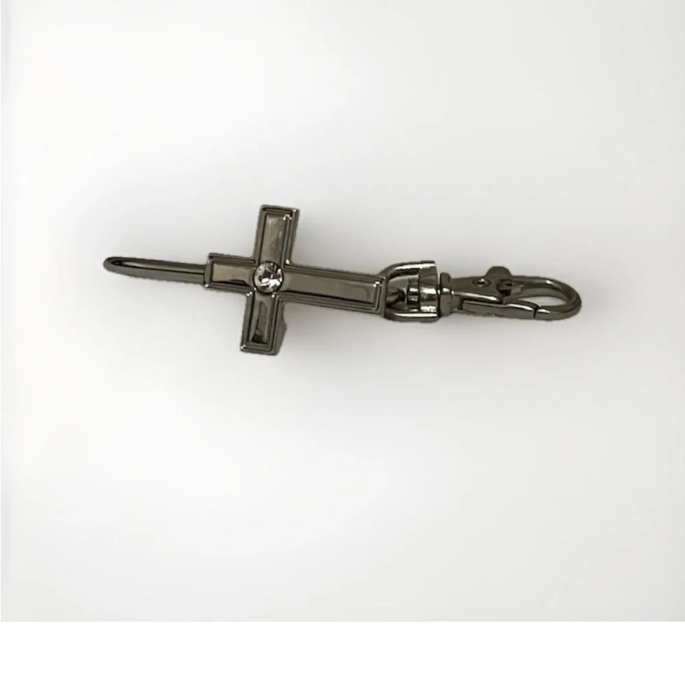 Alexx Finders Vintage Key Purse Cross keychain. Christian Accessories.